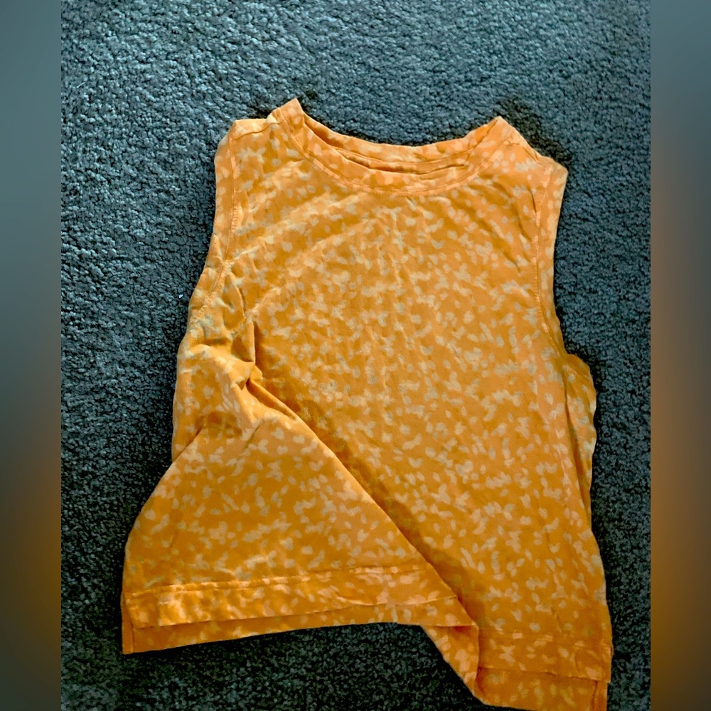 Orange tank-top, pacsun